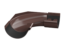 Внутренний угол желоба 90° Технониколь МВС 125/90 мм, Коричневый, шт.